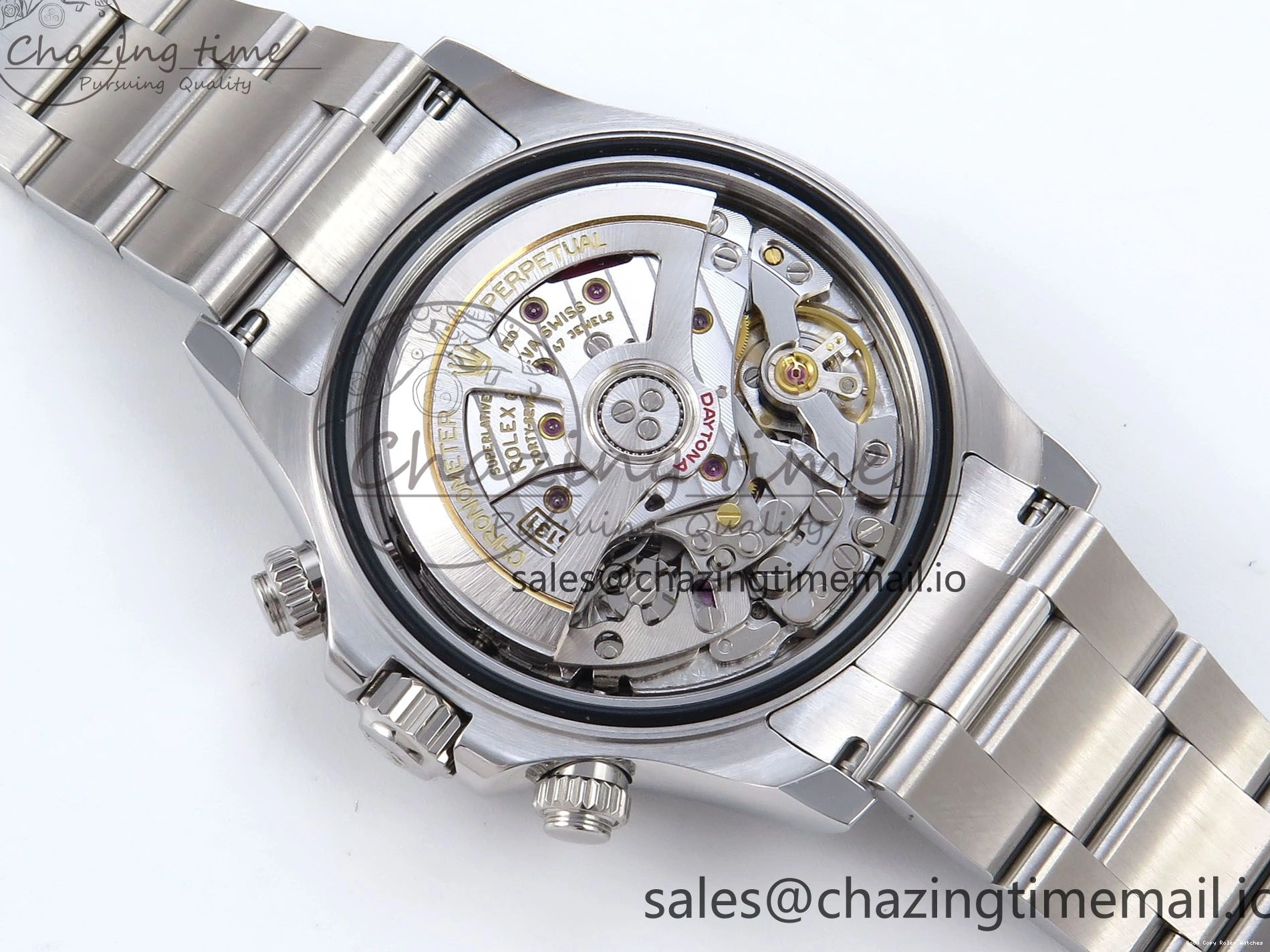 AAA Replica Watches SS White 126500 on SH Best 904L Edition 862 Daytona 1:1 Bracelet QF+ Steel Dial Reliable 1224